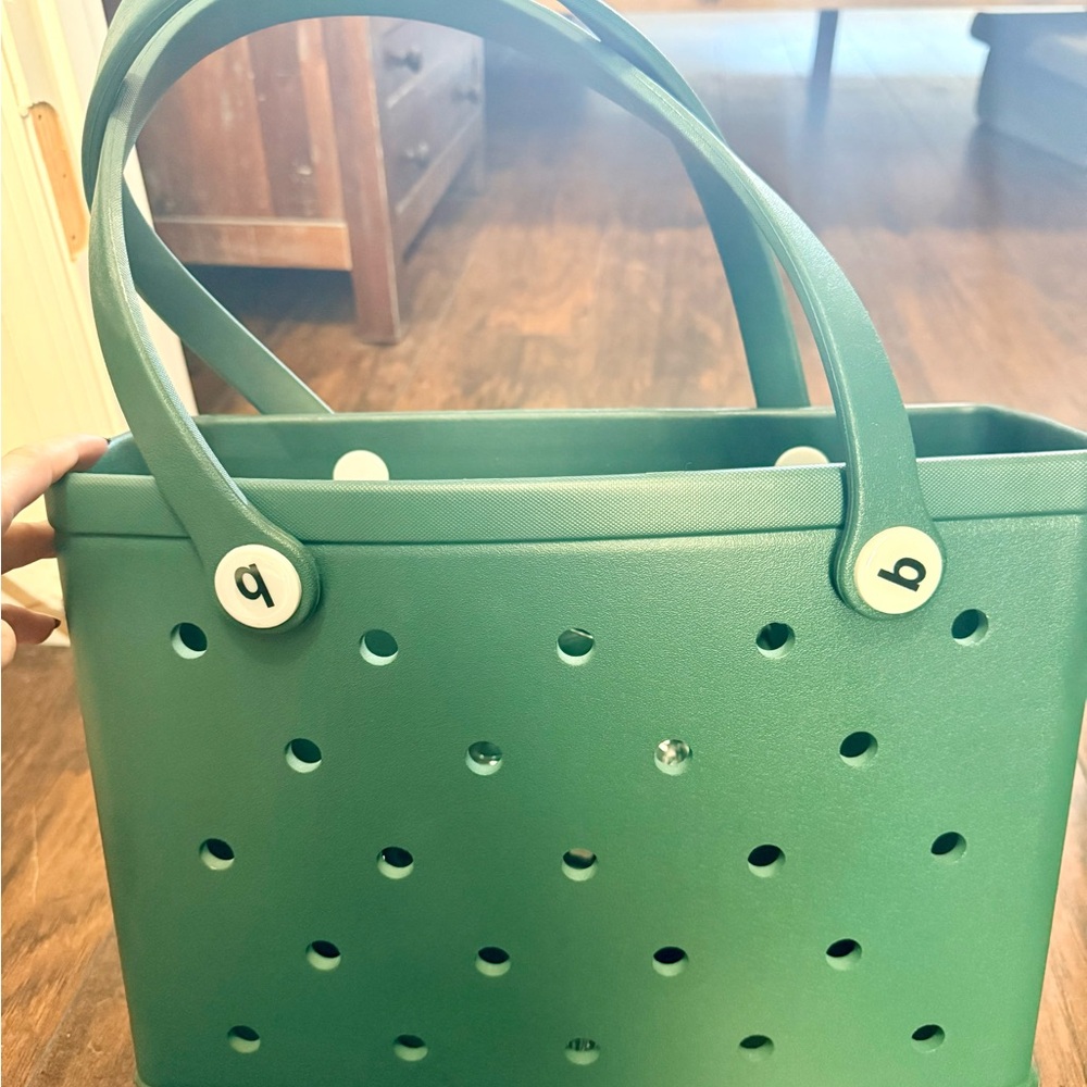 BOGG BAG Forest Green Perforated Tote